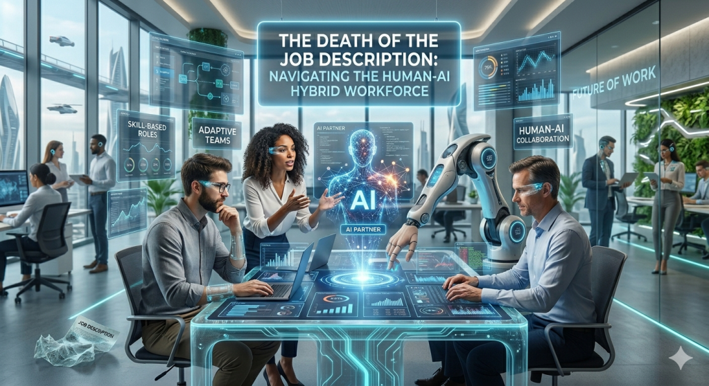 The Death of the Job Description: Navigating the Human-AI Hybrid Workforce